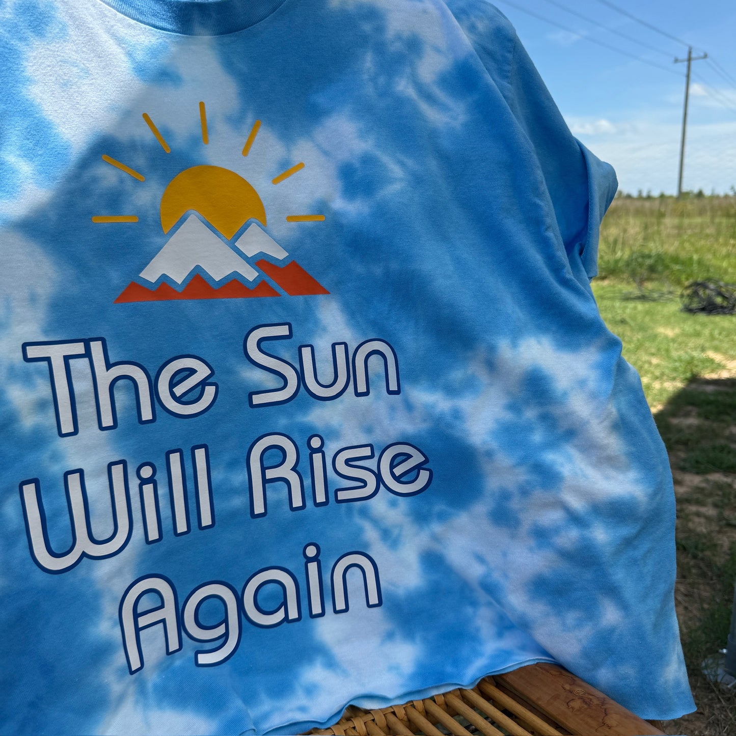 The Sun Will Rise Again Crop Top