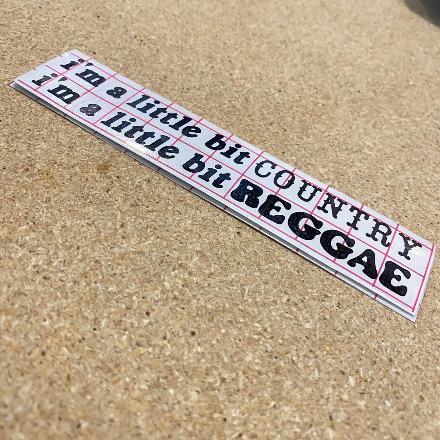 Country & Reggae - Decal