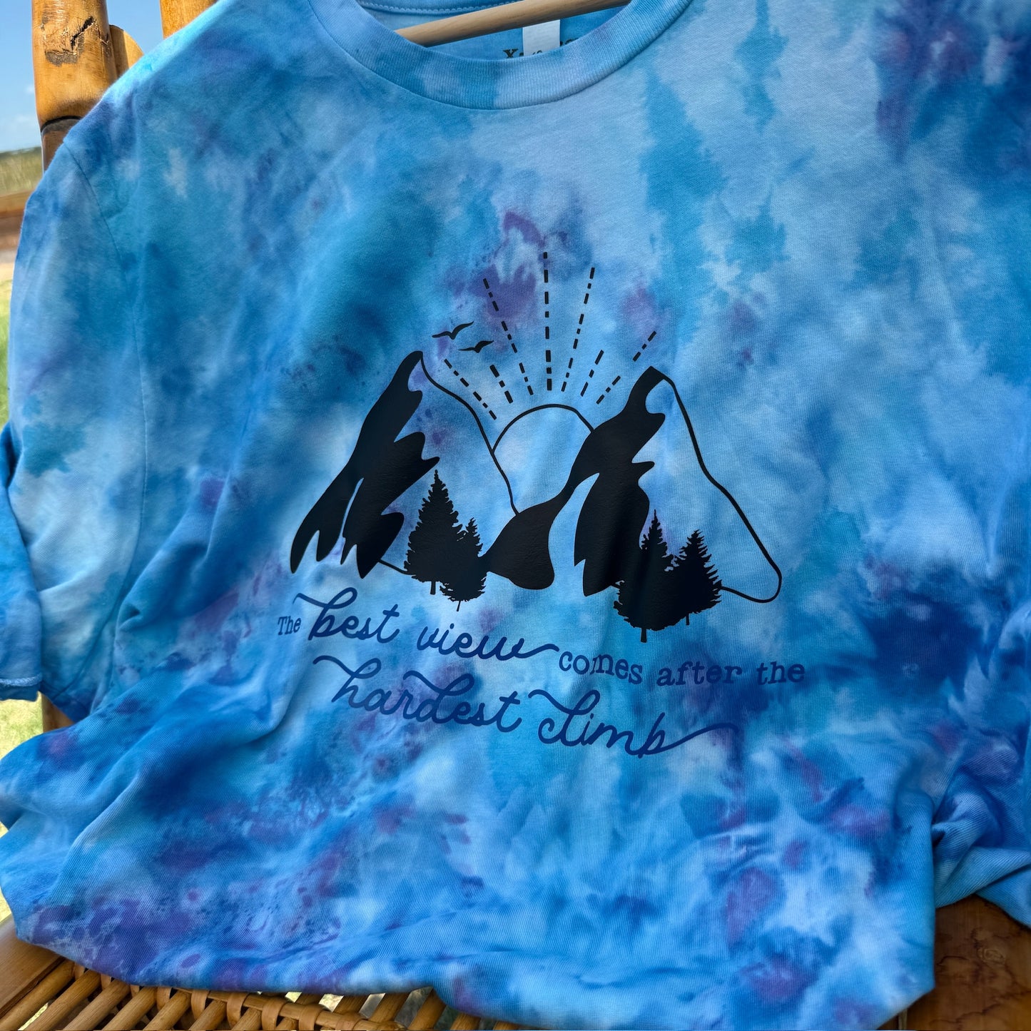 Best View Tie-Dye Crop Top