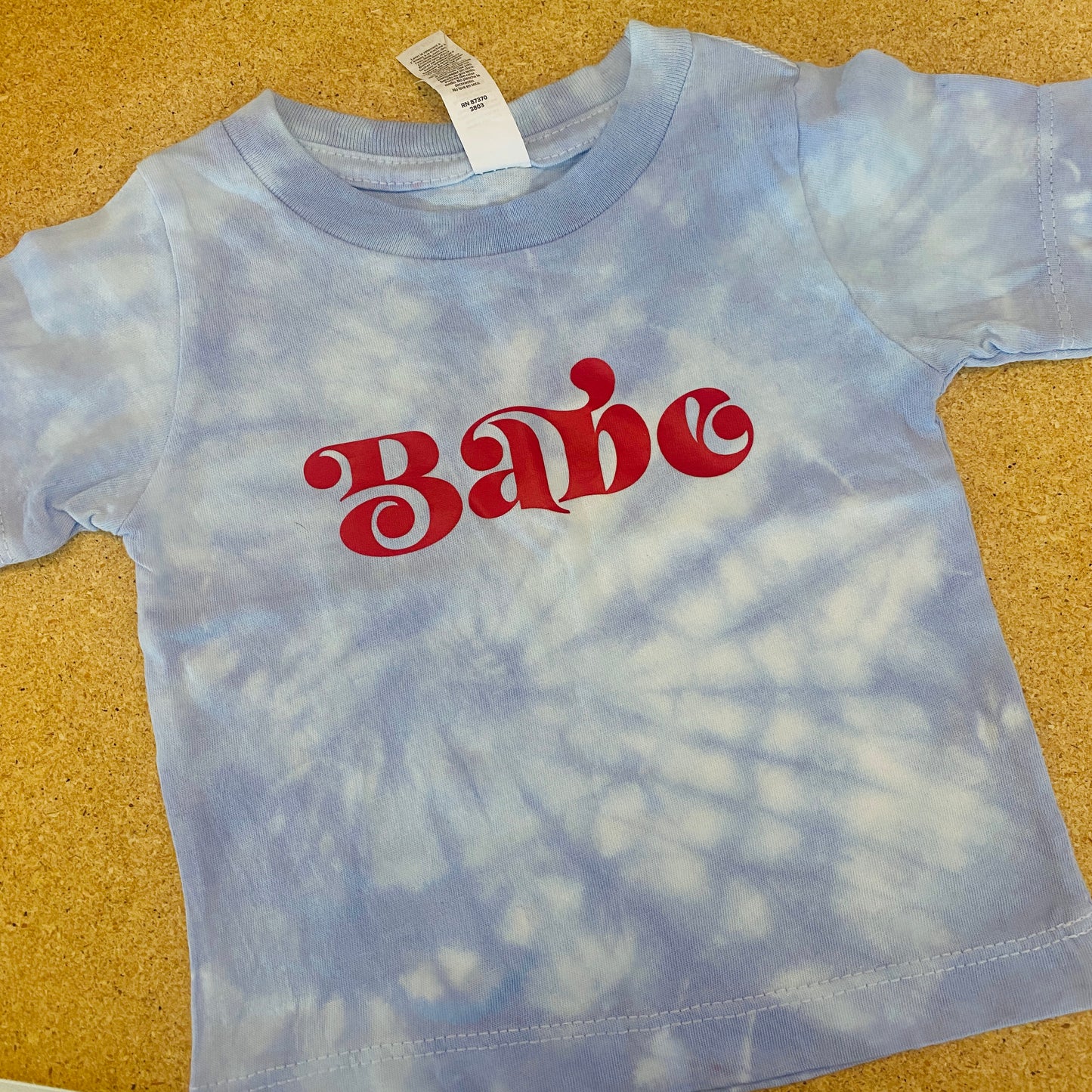 Babe Tie Dye Tee infant tee