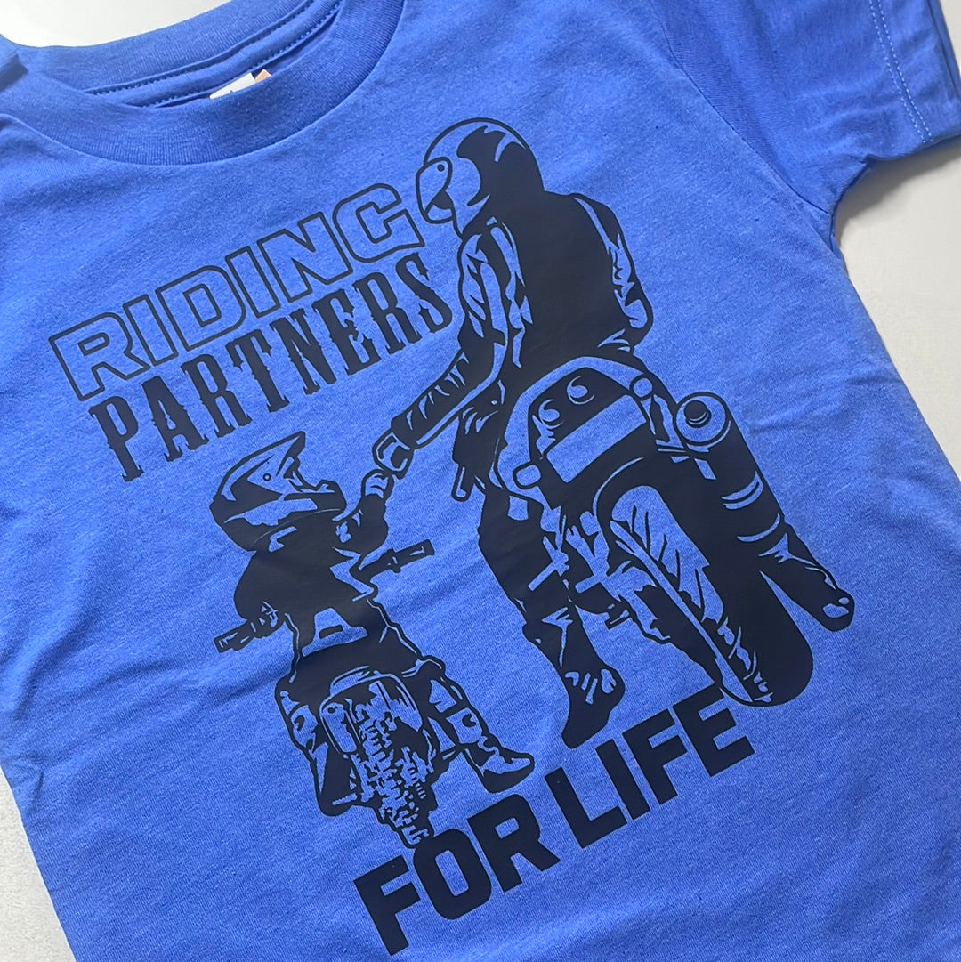 RIDING PARTNERS FOR LIFE toddler tee