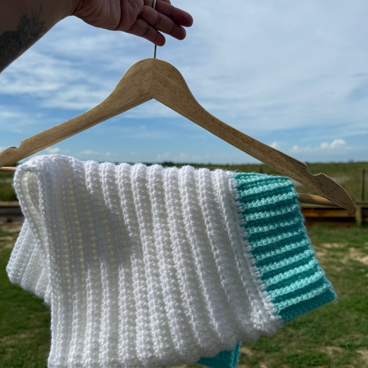 Handmade Signature High-Waisted Shorts in Seaside