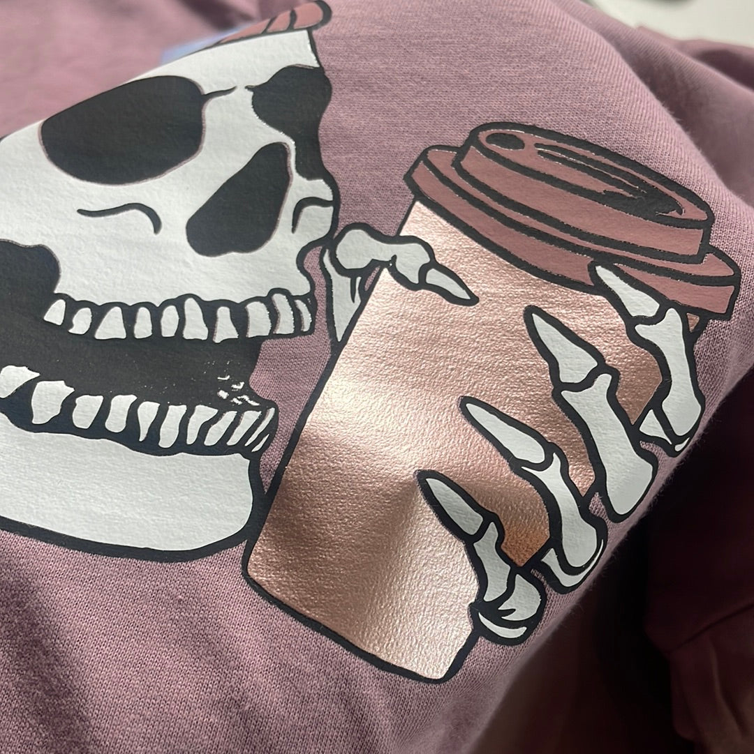 SKELLY + COFFEE tee