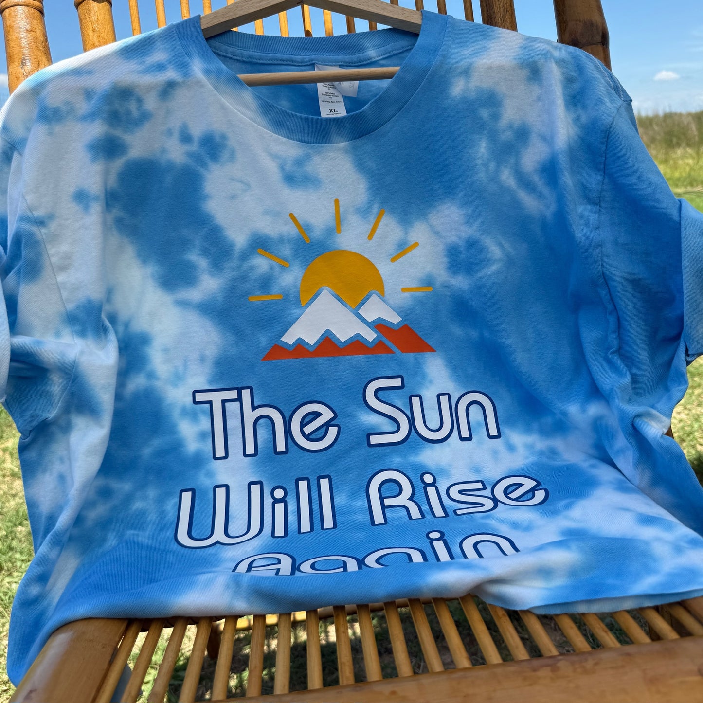 The Sun Will Rise Again Crop Top