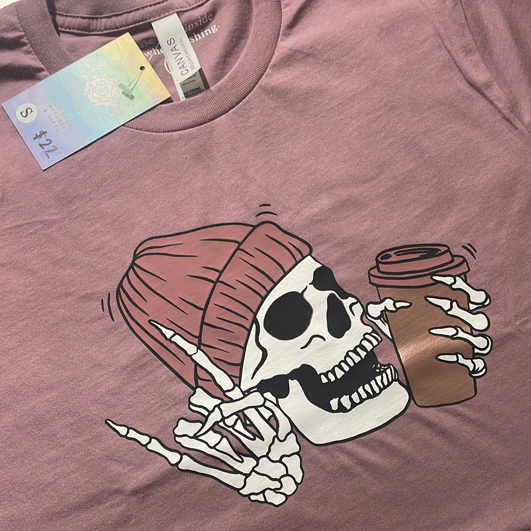 SKELLY + COFFEE tee