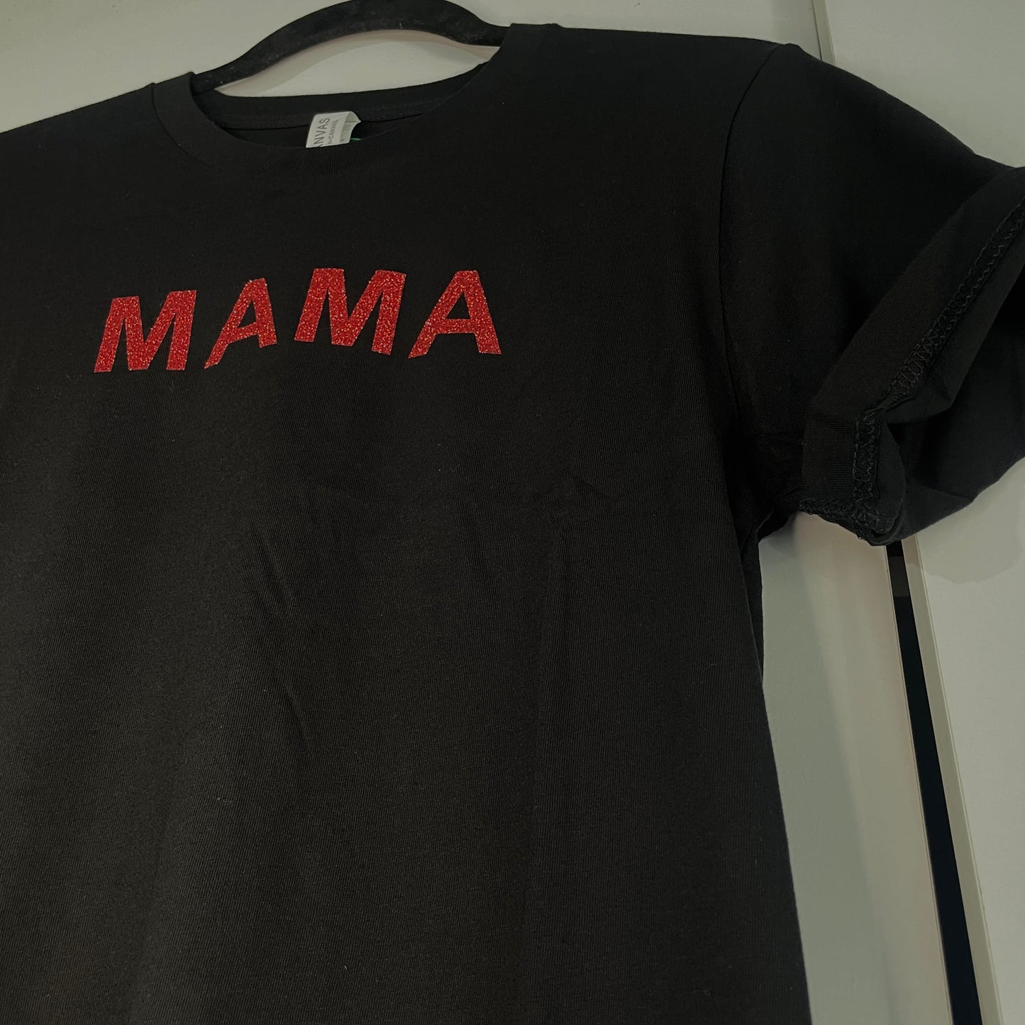 “MAMA” glitter tee (2 smalls left!)