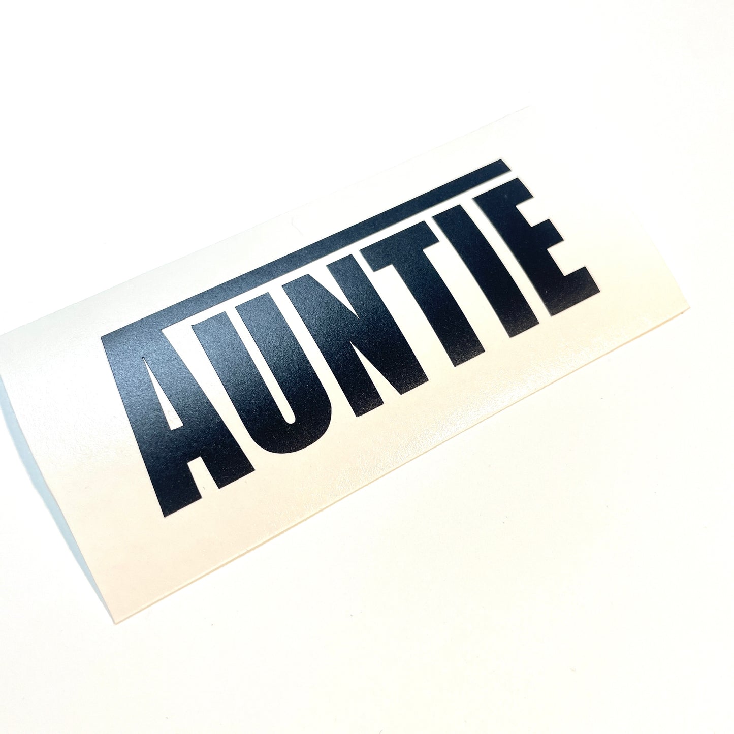 AUNTIE decal