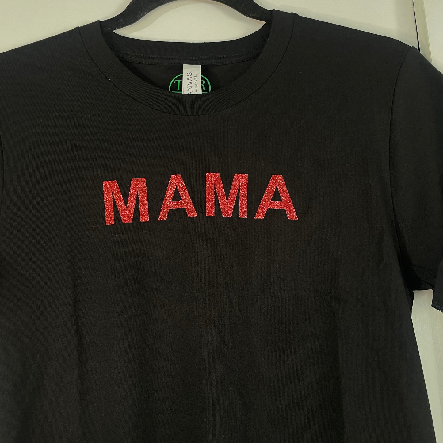 “MAMA” glitter tee (2 smalls left!)