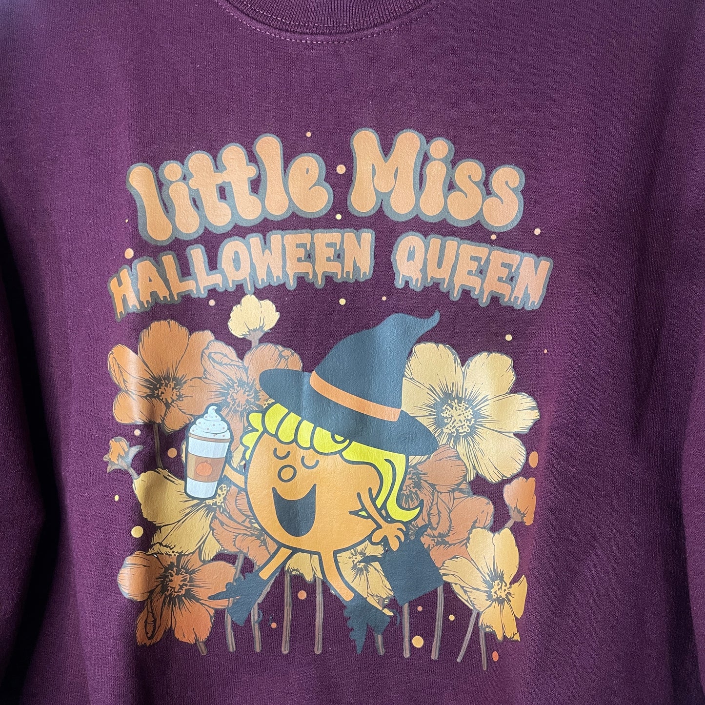 LITTLE MISS HALLOWEEN QUEEN youth crew (1 left!)