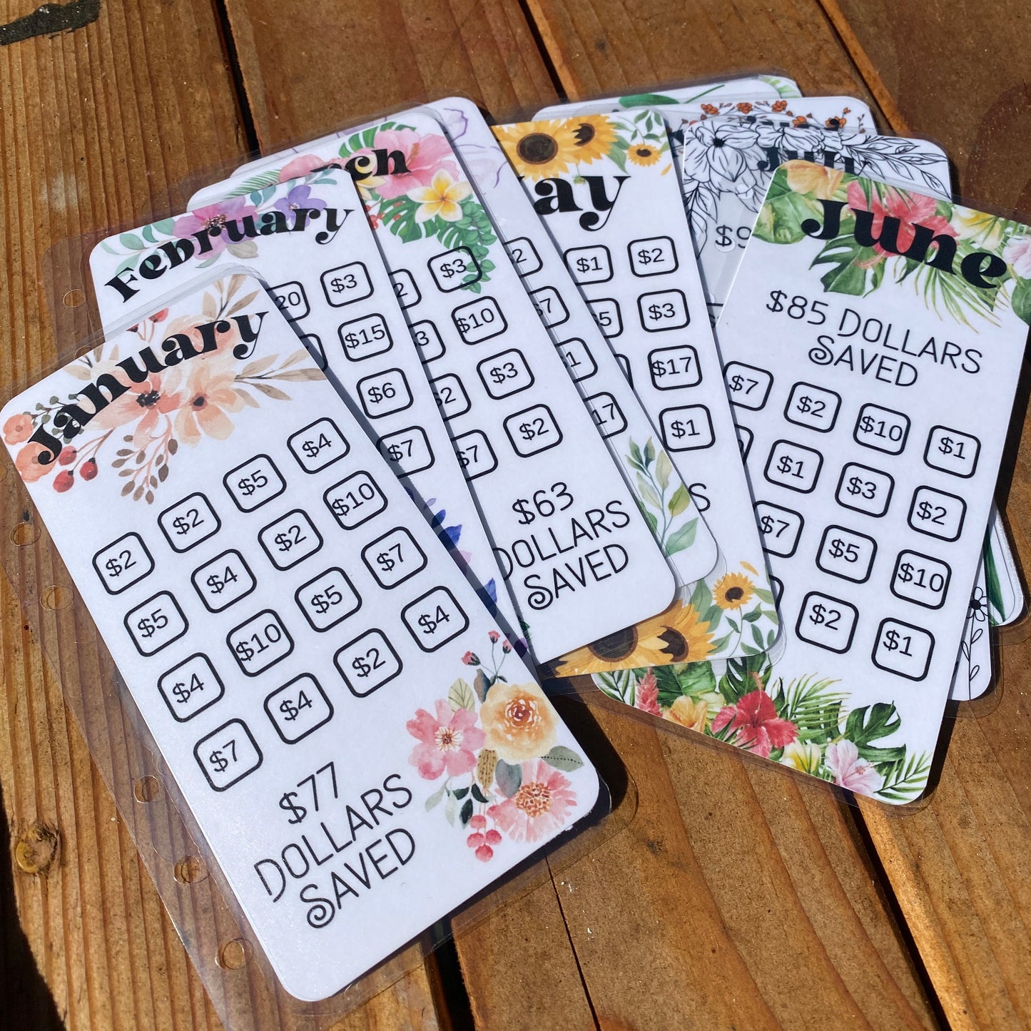 12 Month Floral Savings Challenge