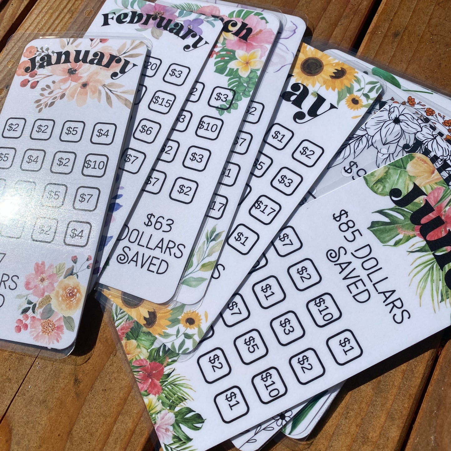 12 Month Floral Savings Challenge