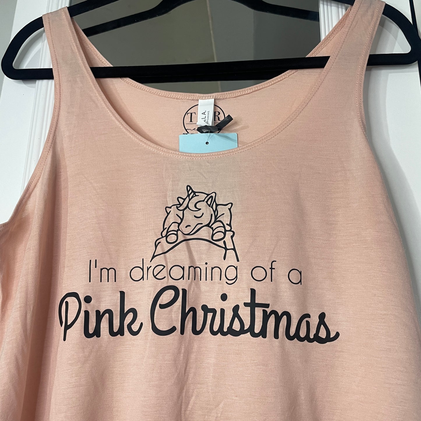 I'M DREAMING OF A PINK CHRISTMAS flow tank