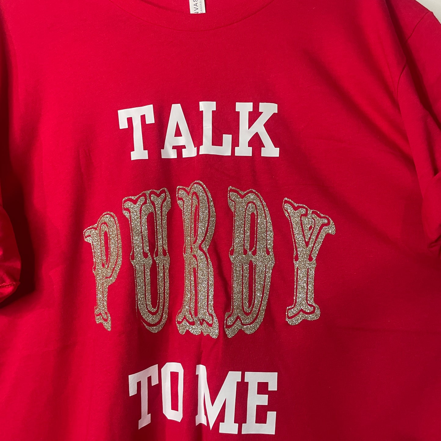 TALK PURDY TO ME tee