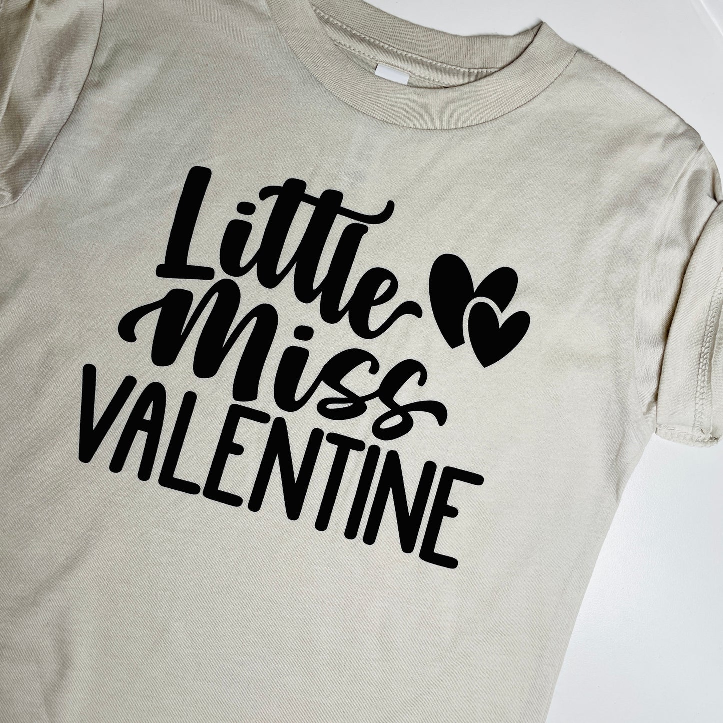 LITTLE MISS VALENTINE TODDLER TEE