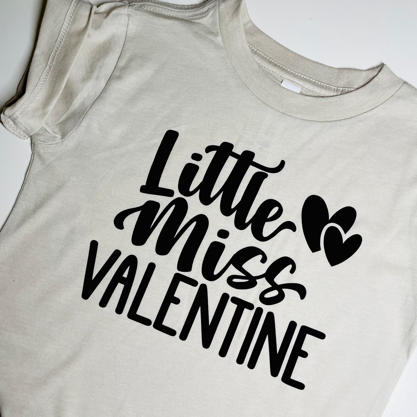 LITTLE MISS VALENTINE TODDLER TEE