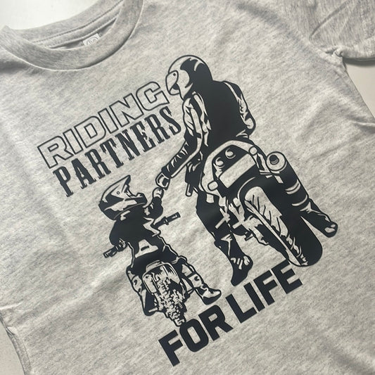 RIDING PARTNERS FOR LIFE toddler tee