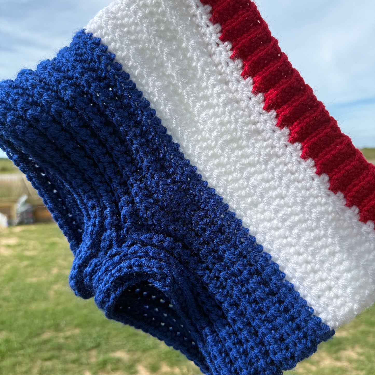 Handmade Youth Signature Comfy Shorts in Patriotic