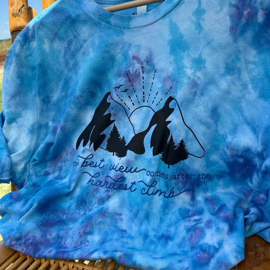 Best View Tie-Dye Crop Top