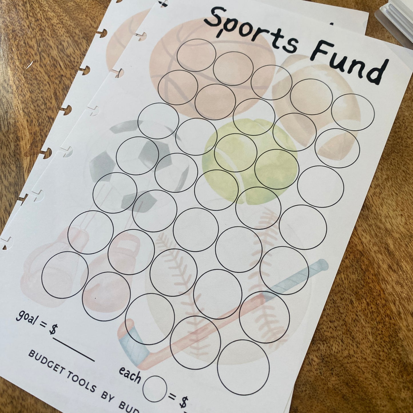 Sports Fund Tracker