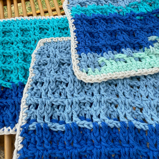 Scrappies Waffle Stitch Cloth, Set of 3