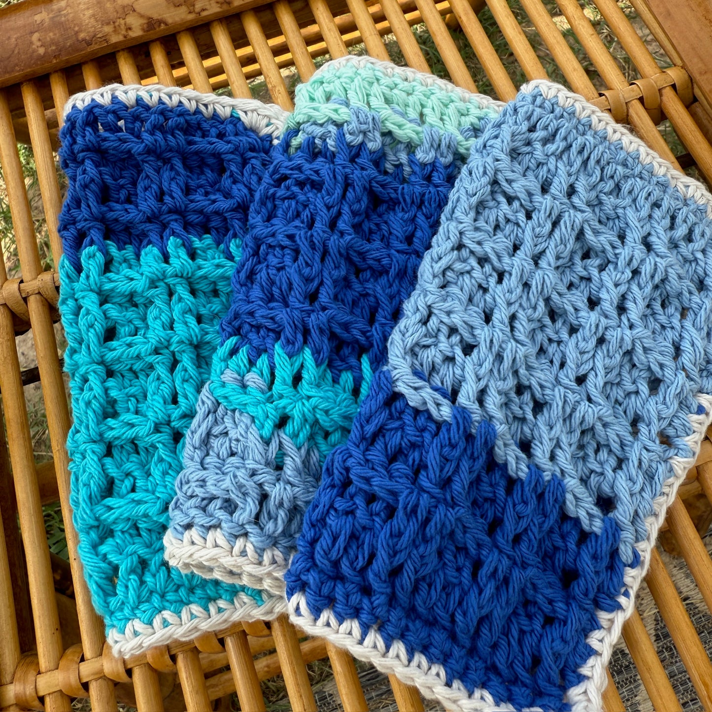 Scrappies Waffle Stitch Cloth, Set of 3