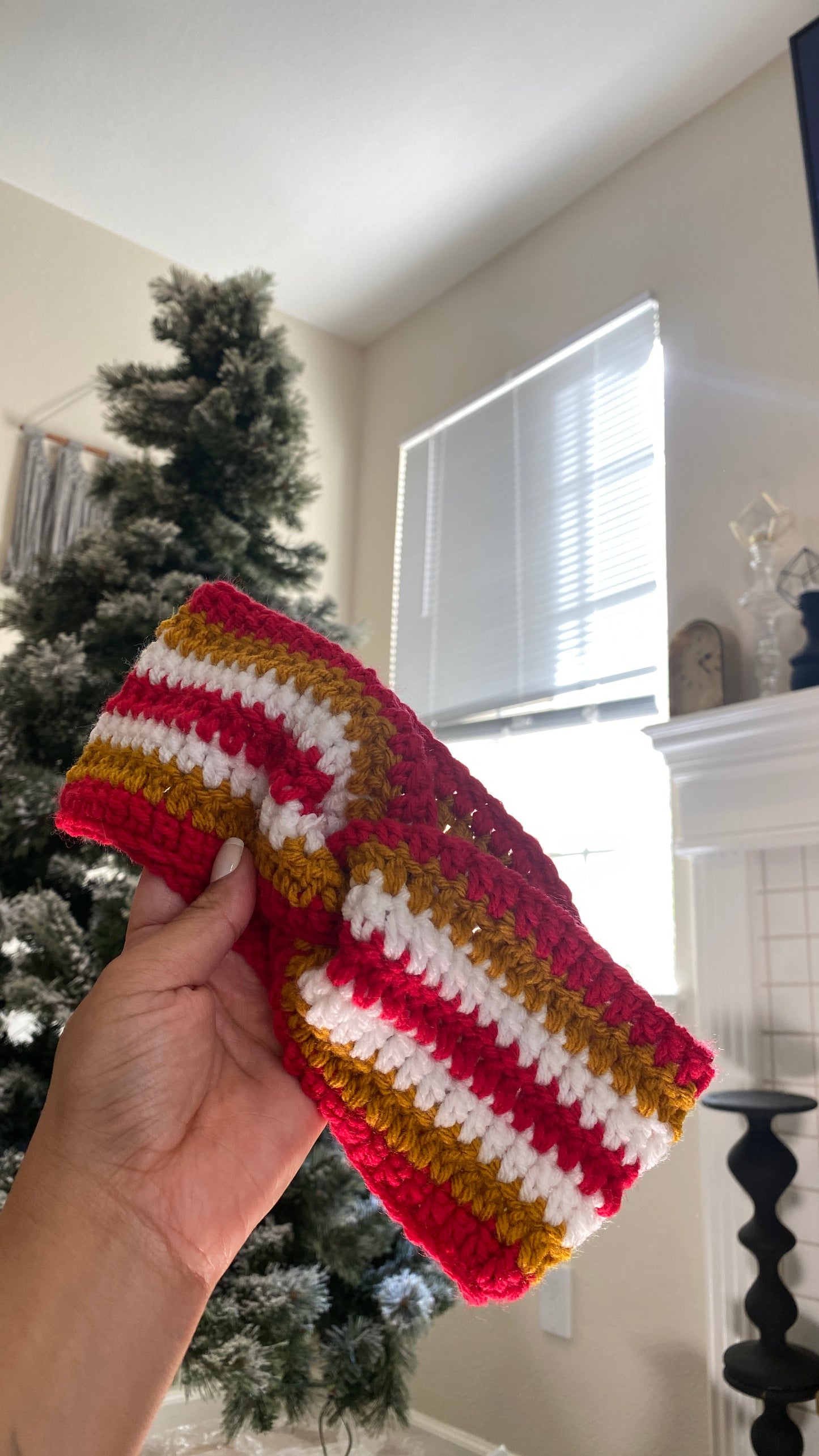 Crochet Gold Blooded Ear Warmer