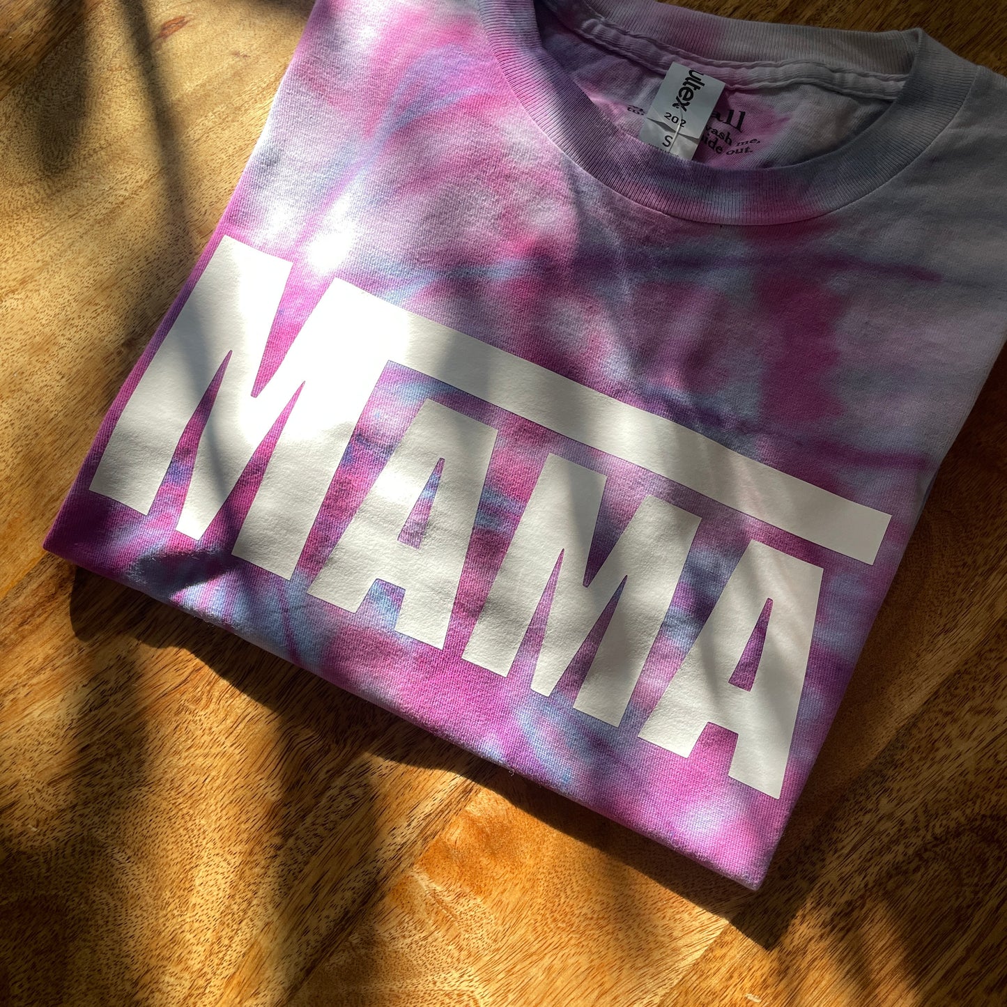 MAMA tie dye tee (S)