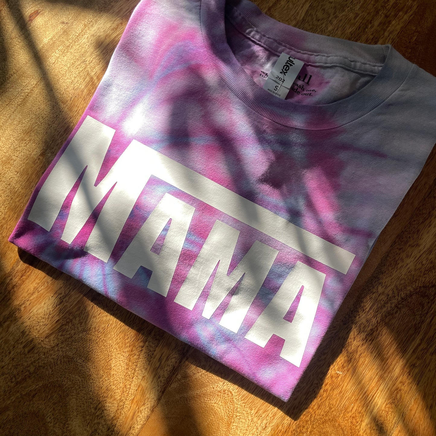 MAMA tie dye tee (S)