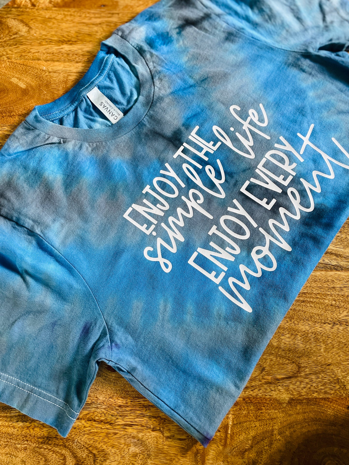 ENJOY - adult tie dye tee