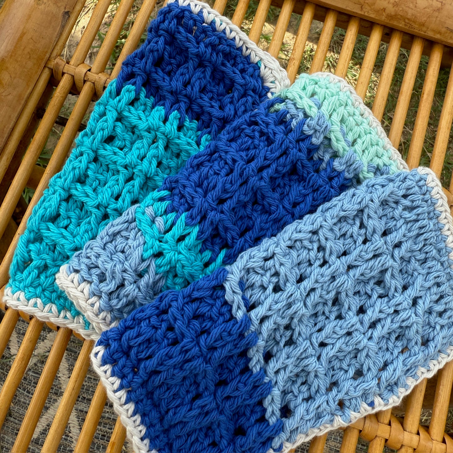 Scrappies Waffle Stitch Cloth, Set of 3