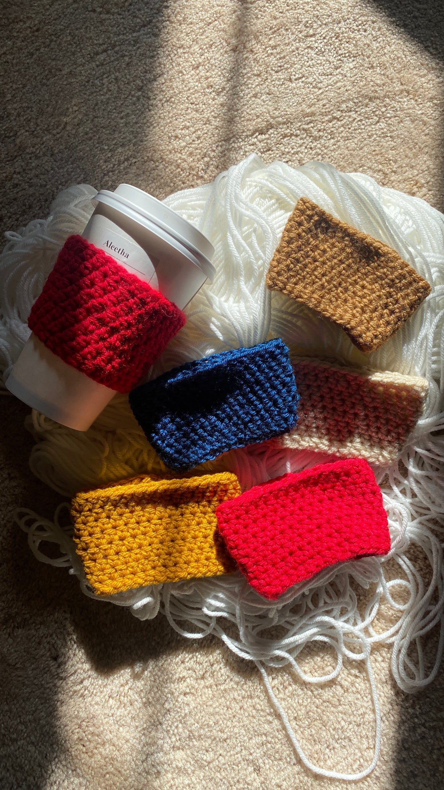 Crochet Cup Cozies