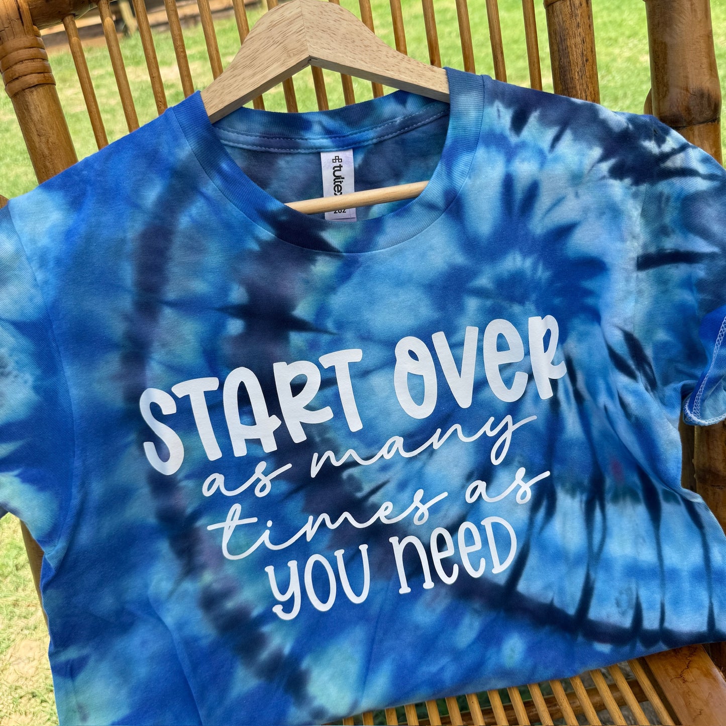 Starting Over Crop Top in Ocean