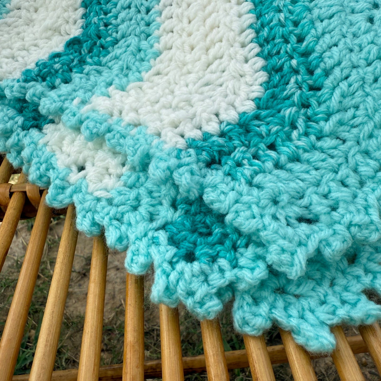 Ride the Wave Handmade Baby Blanket