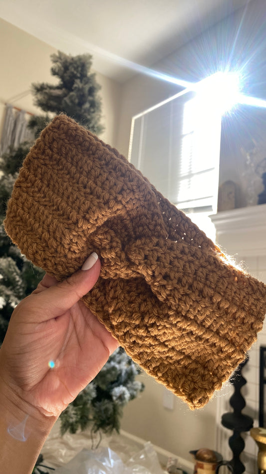 Crochet Toffee Ear Warmer