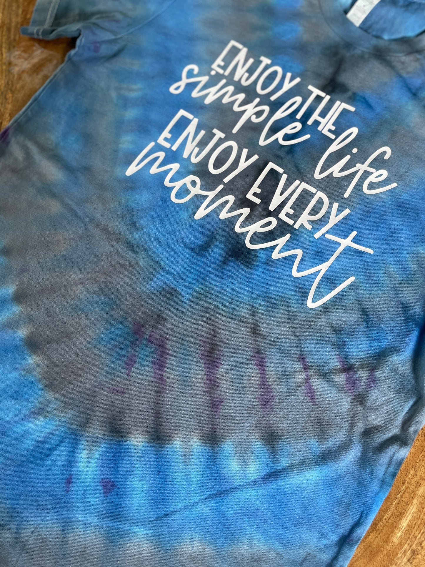 ENJOY - adult tie dye tee