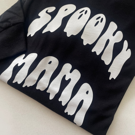 SPOOKY MAMA long sleeve tee