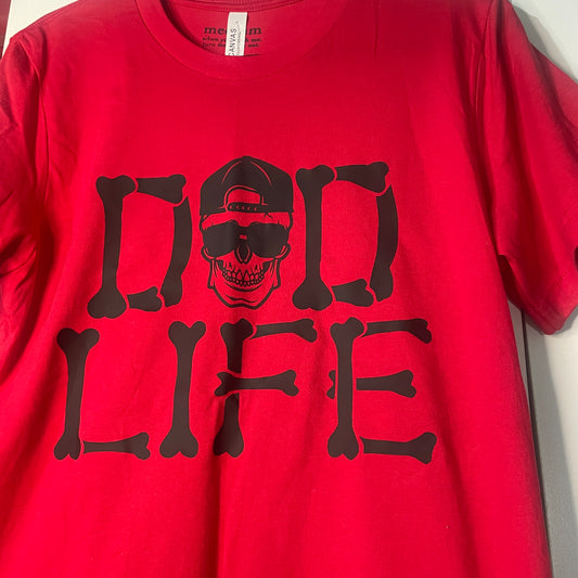 DAD LIFE SKELLY men’s tee