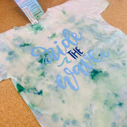 Ride The Wave Tie Dye Tee - 18mo