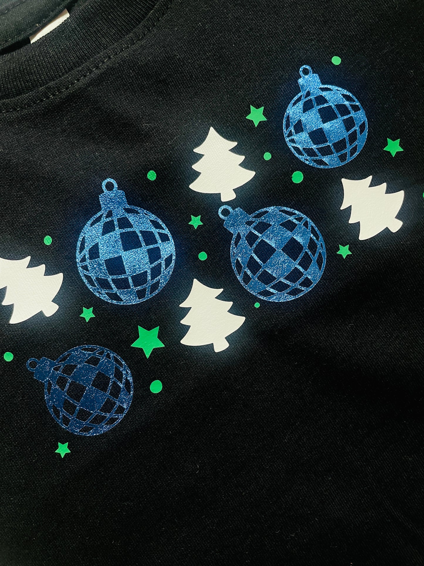 CHRISTMAS DISCO BALL infant tee