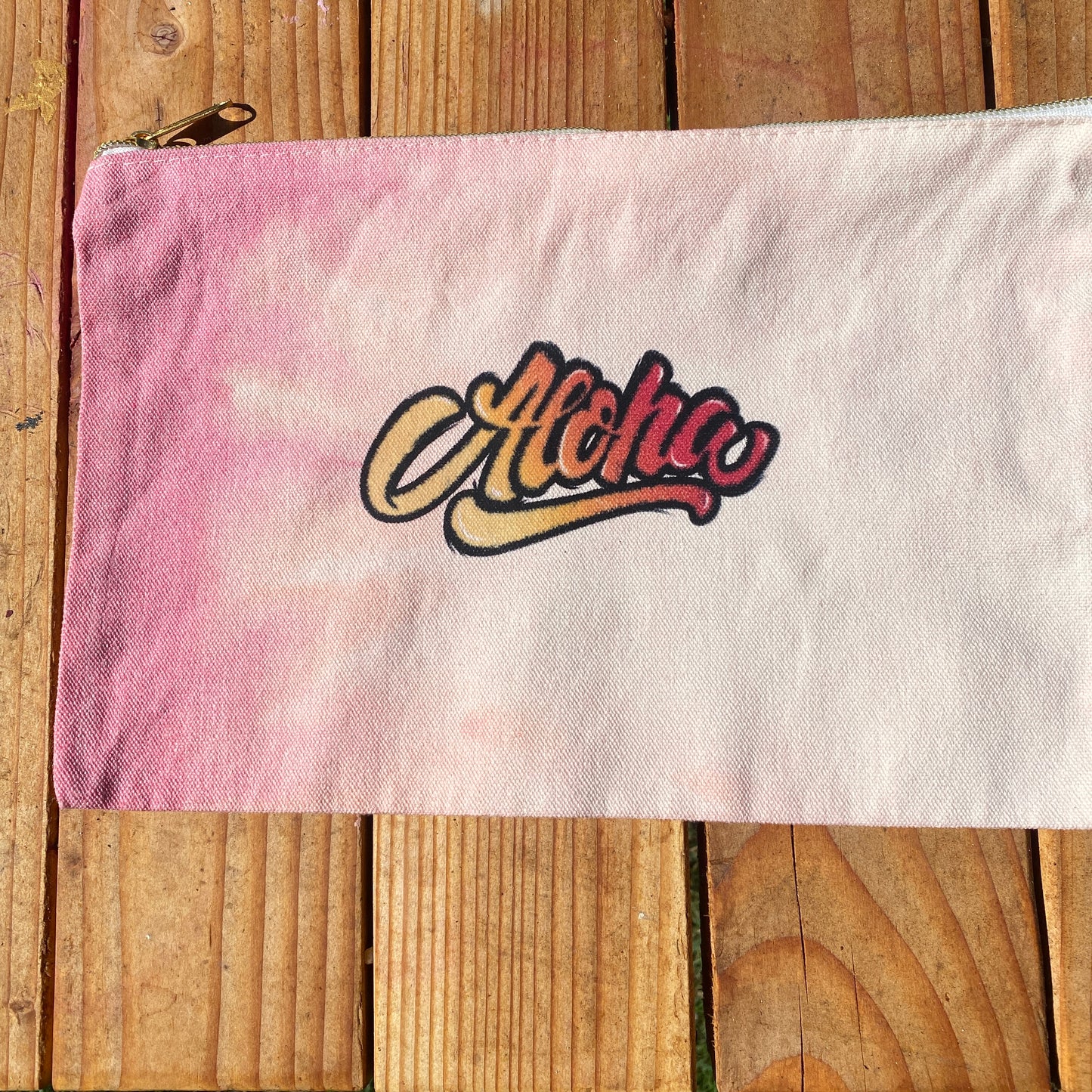 Gradient Aloha Zippy Pouch