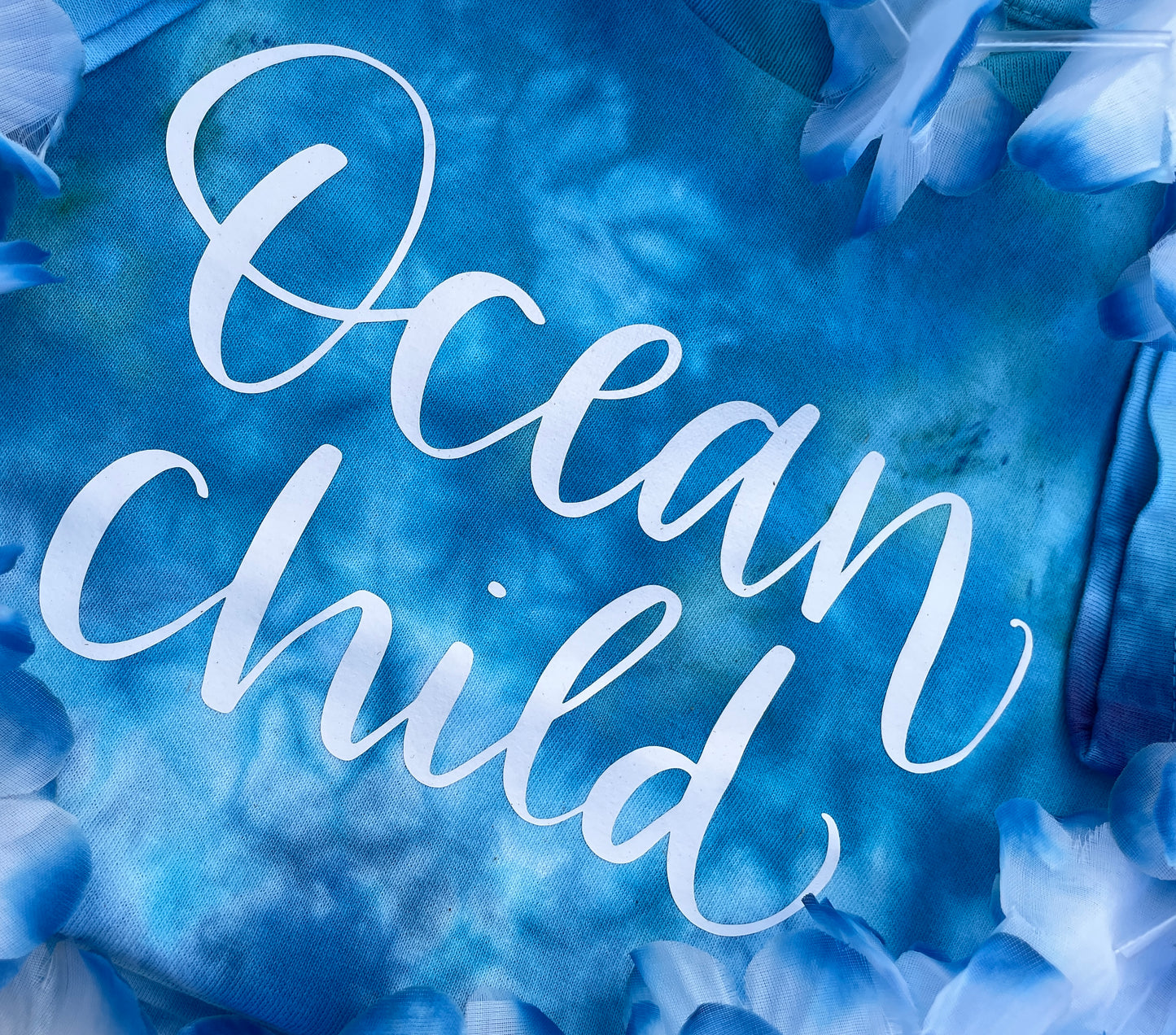 OCEAN CHILD ICE DYE TODDLER TEE